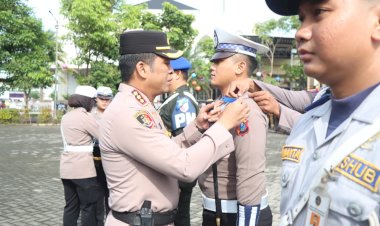 Polresta-Sidoarjo-Gelar-Operasi-Keselamatan-Semeru-2025,-Wujudkan-Budaya-Tertib-Lalu-Lintas