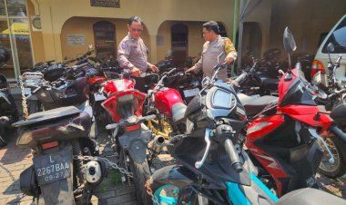 Polisi-Bubarkan-Balap-Liar-yang-Ganggu-Kenyamanan-Warga,-29-Motor-Diamankan