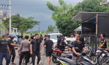 Polres-Probolinggo-Bubarkan-Balap-Liar-di-Besuk-21-Unit-Motor-Diamankan