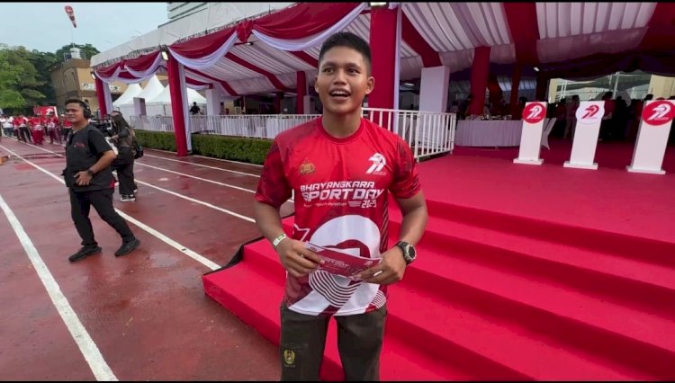 Masyarakat Antusias Ikuti Bhayangkara Sport Day, Harap Polri Semakin Maju